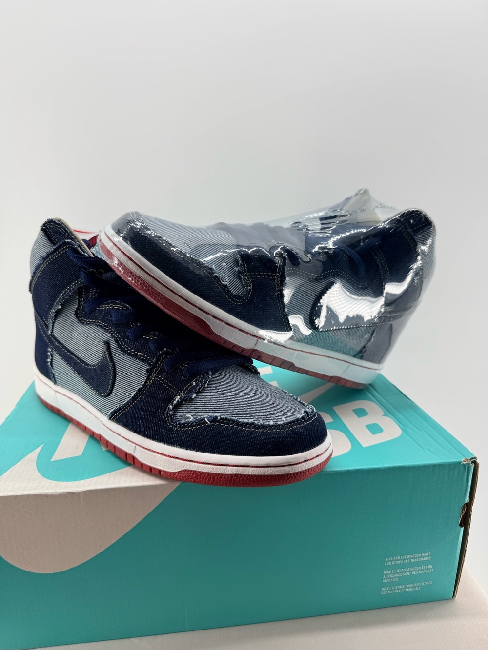 Nike SB Dunk High Reese Forbes Denim size 9.5M